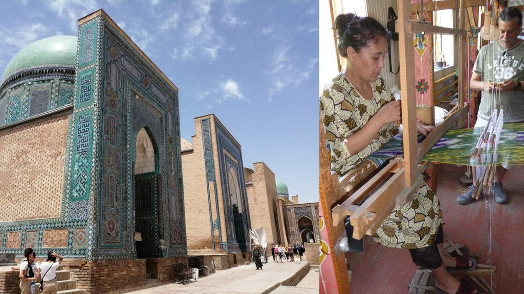 STITCHTOPIA: A Silk Road Tour of Uzbekistan, an illustrated talk by Pat Archibald Thursday 25th August, 3 - 4pm